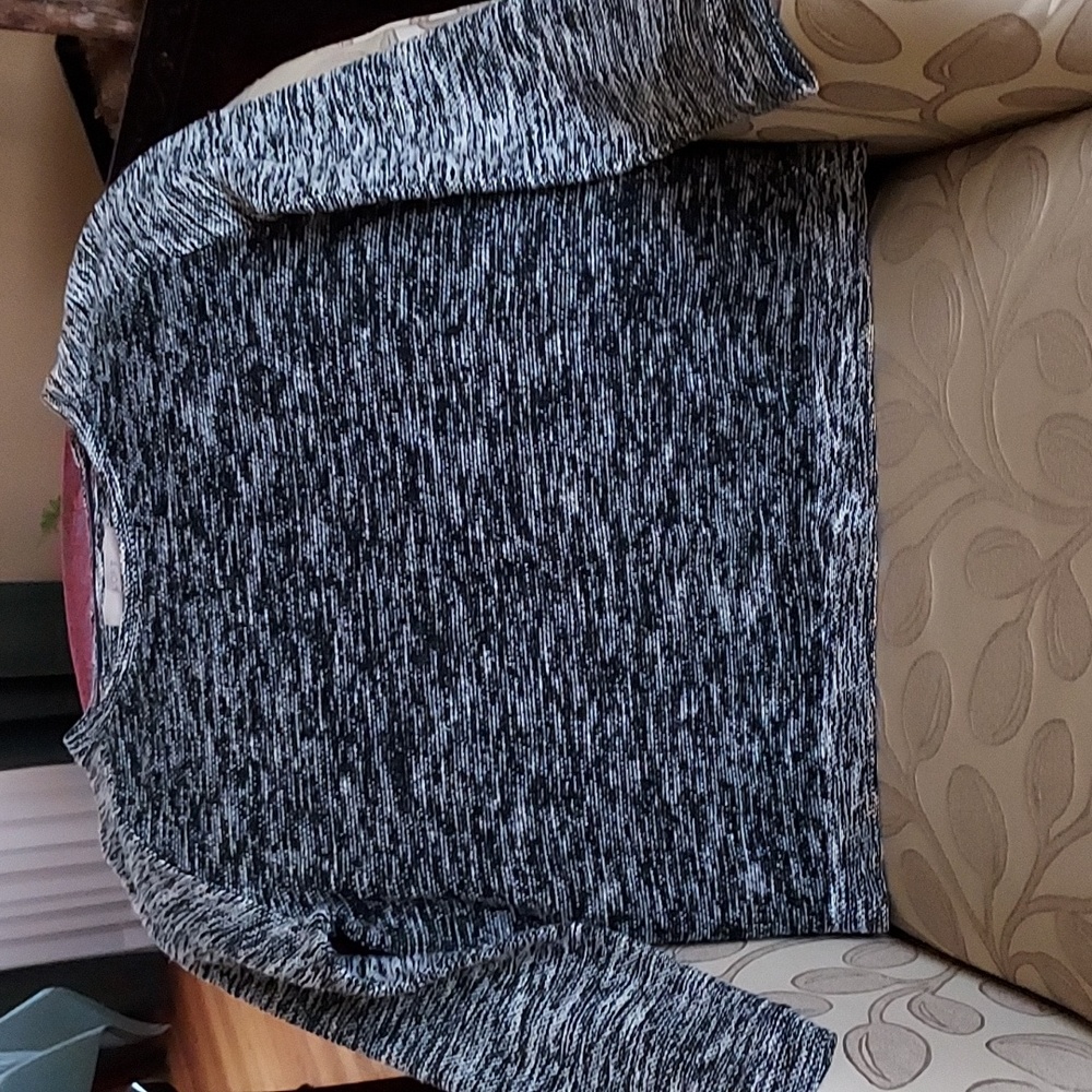 LOFT black and white sweater